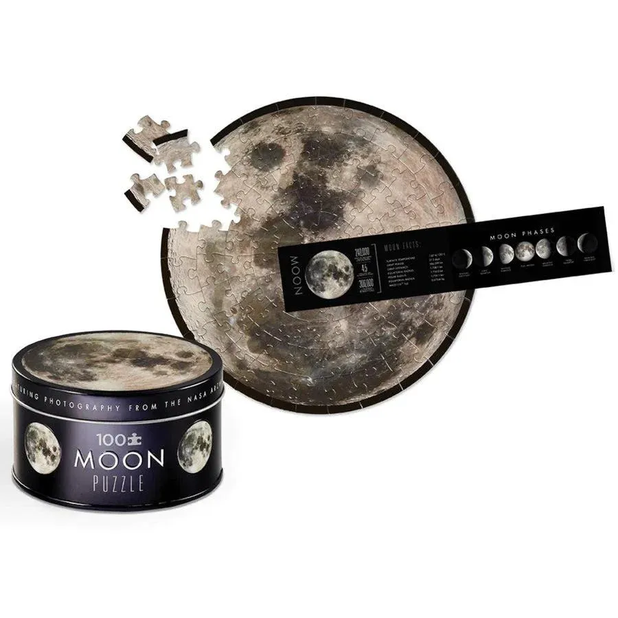 100 PC Moon Tin Puzzle