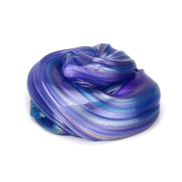 1pcs Polymer Clay Galaxy Colorful Soft Slime Slime