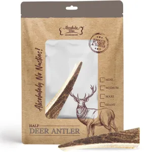 33% OFF: Absolute Bites Half Deer Antler Dental Dog Chew