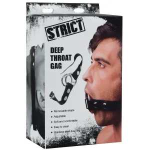 Adjustable Gag with Smooth Rings for Playful Adventures