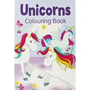 Alligator Books Unicorns Colouring Book - English