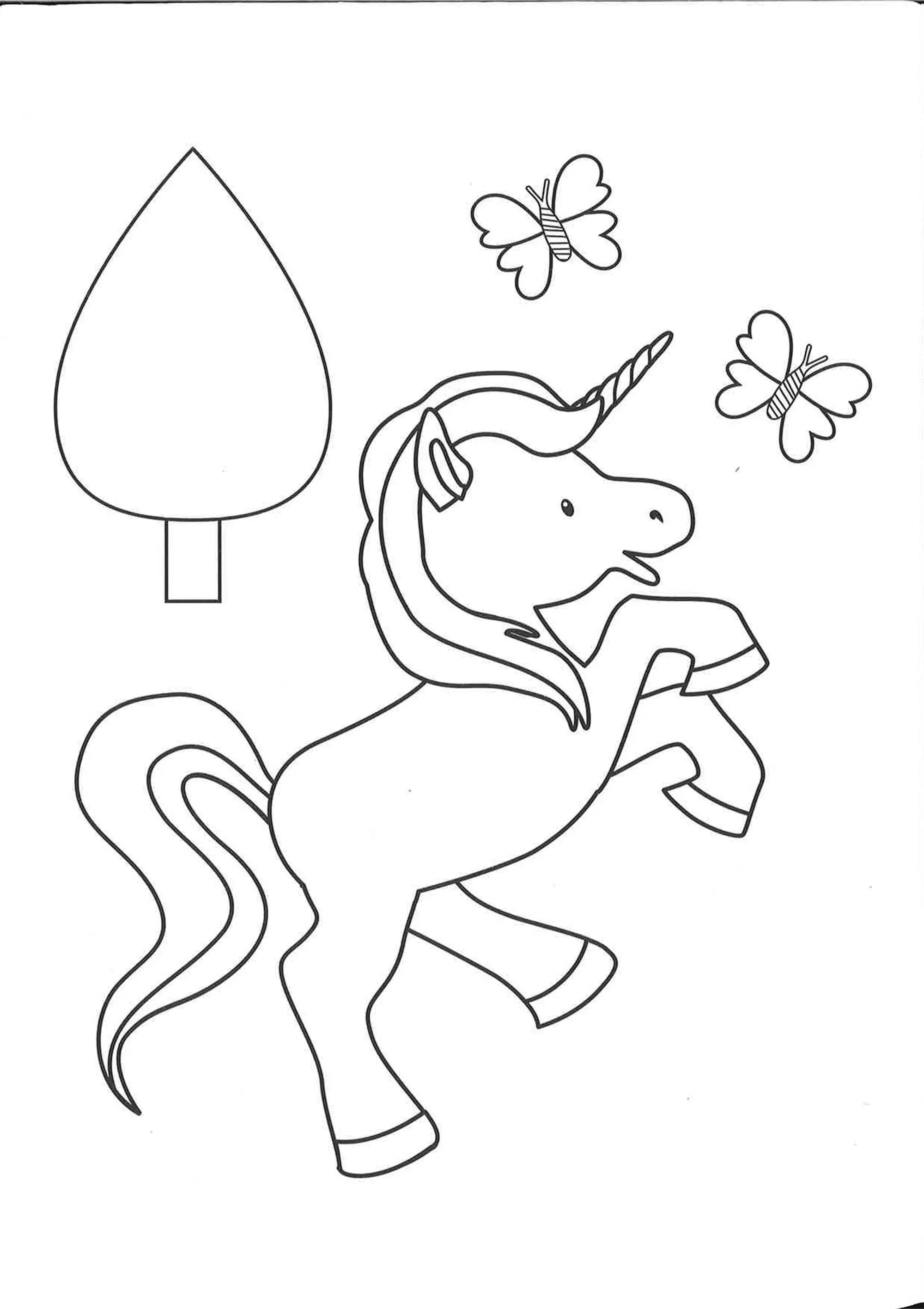 Alligator Books Unicorns Colouring Book - English