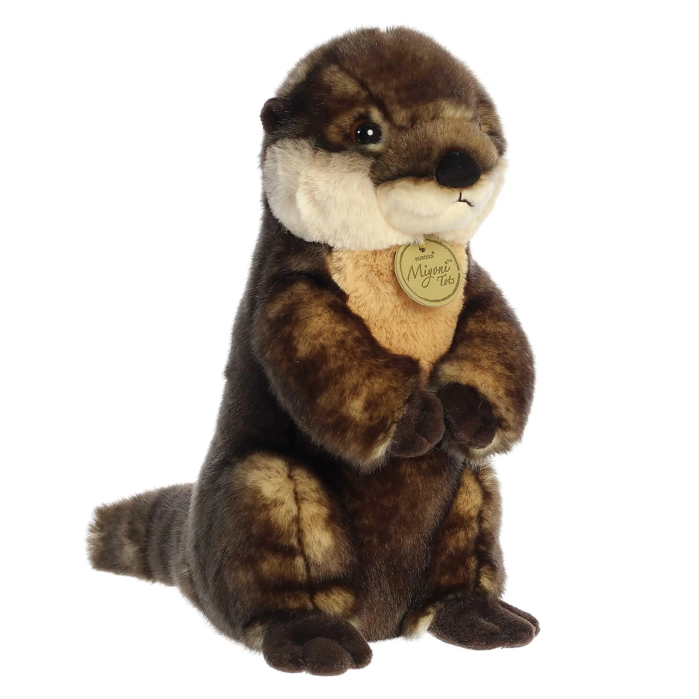 Aurora® Sitting Pretty™ River Otter - Brown 10"