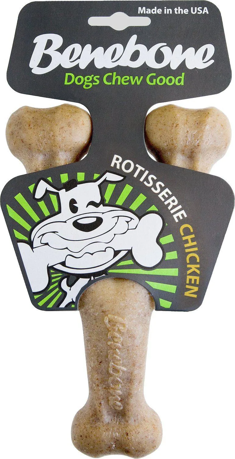 Benebone Wishbone Rotisserie Chicken Grain-Free Dog Chew Treat