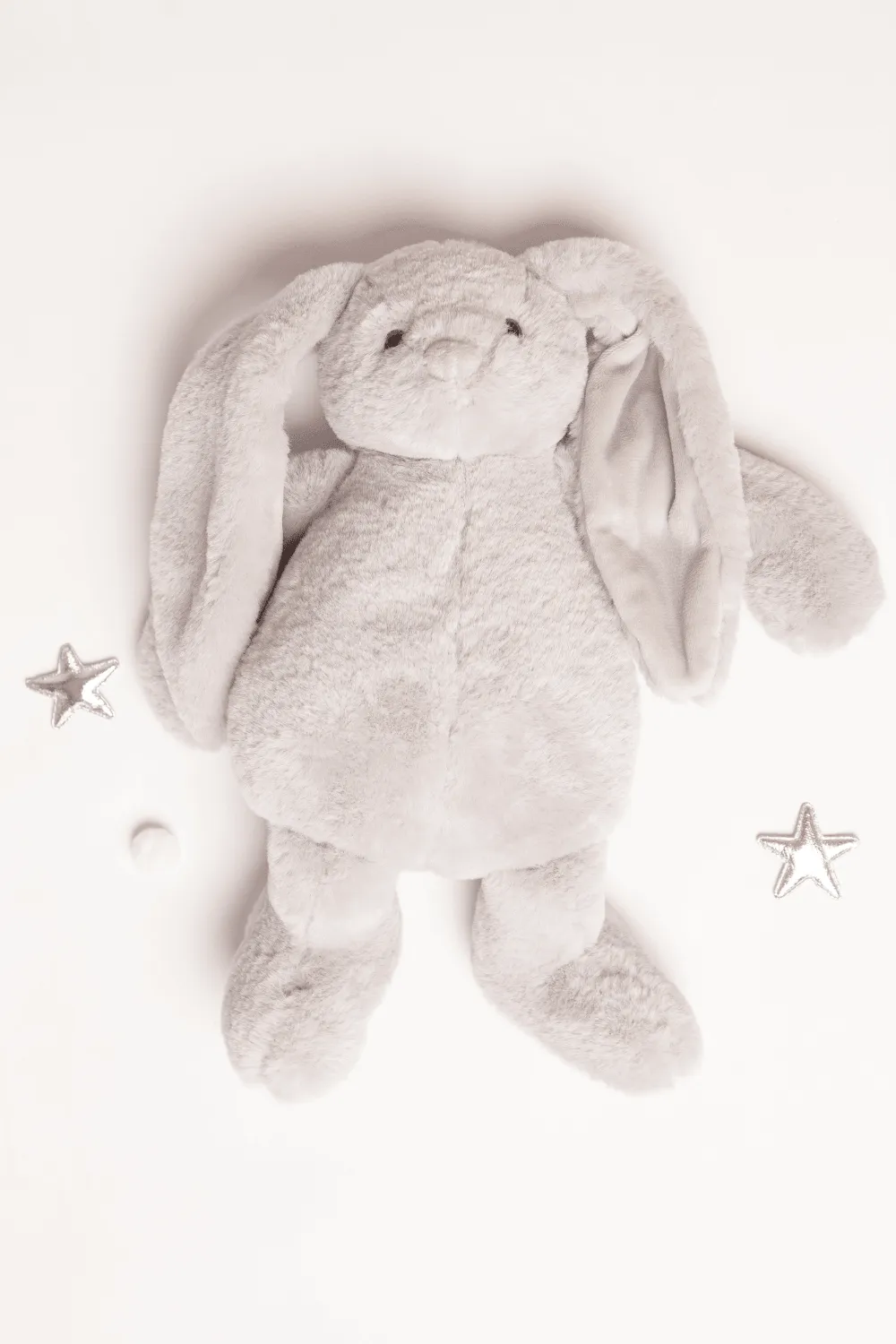 Bertie The Bunny Grey & White Soft Plush Toy