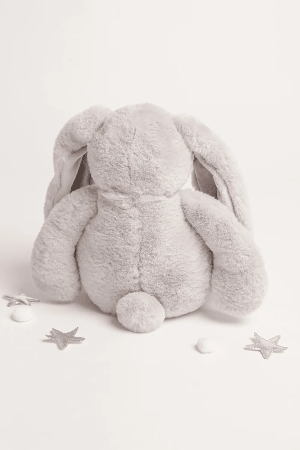 Bertie The Bunny Grey & White Soft Plush Toy