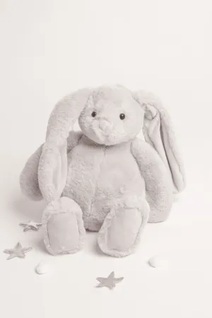 Bertie The Bunny Grey & White Soft Plush Toy