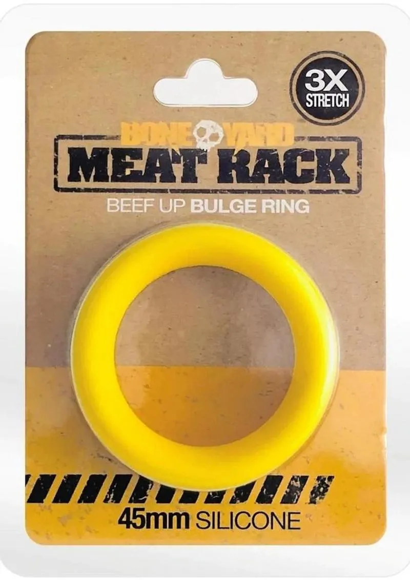 Boneyard Meat Rack Beef Up Bulge Ring 3x Stretch Silicone Cock Ring