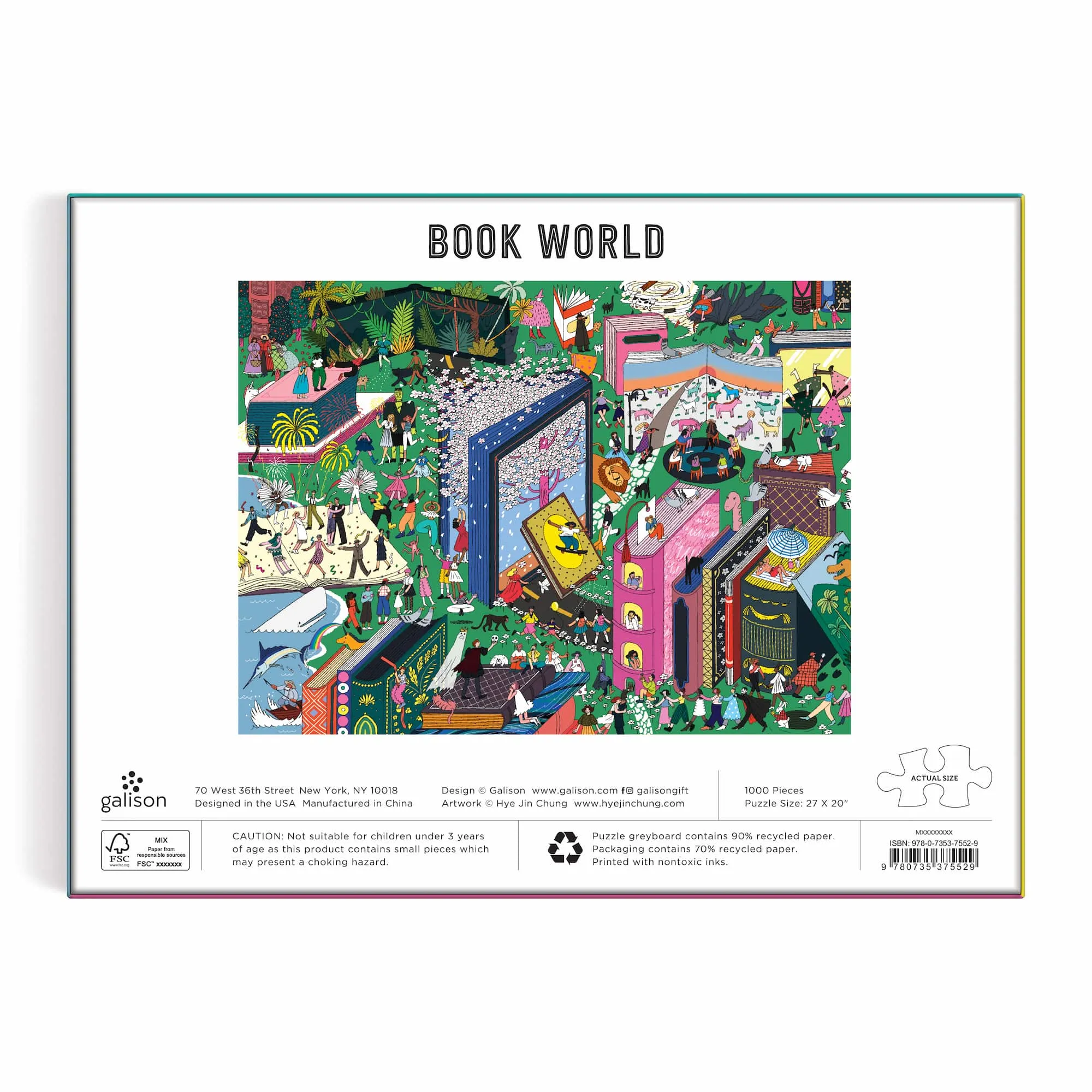 Book World | 1,000 Piece Jigsaw Puzzle