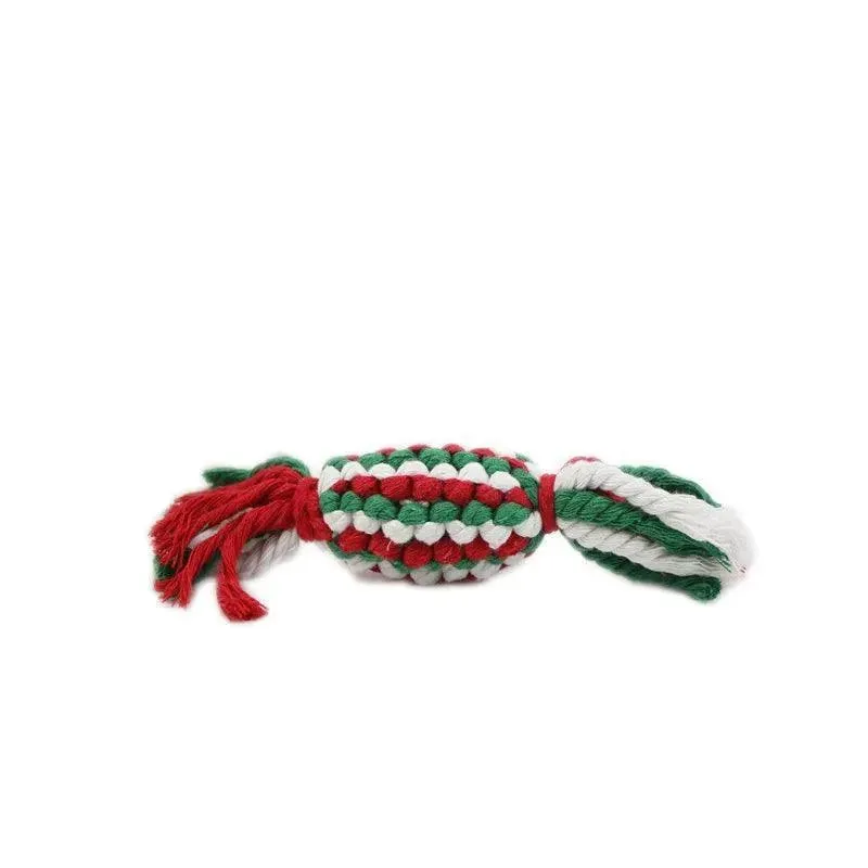 Christmas Elk Walking Stick Dog Toy