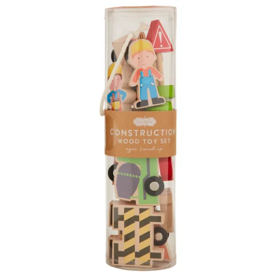 Construction Wood Toy Set