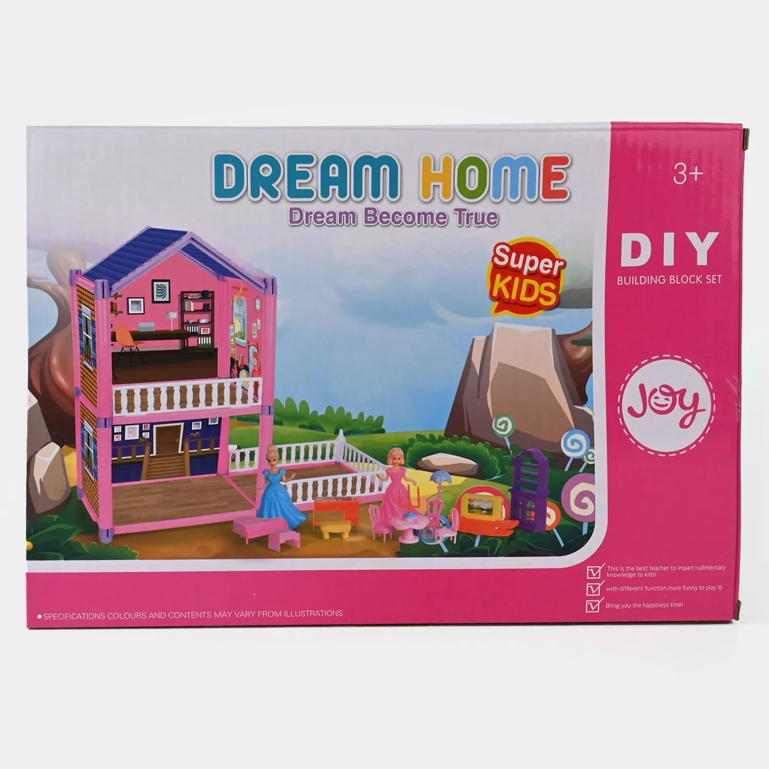 DIY Doll House Set For Kids