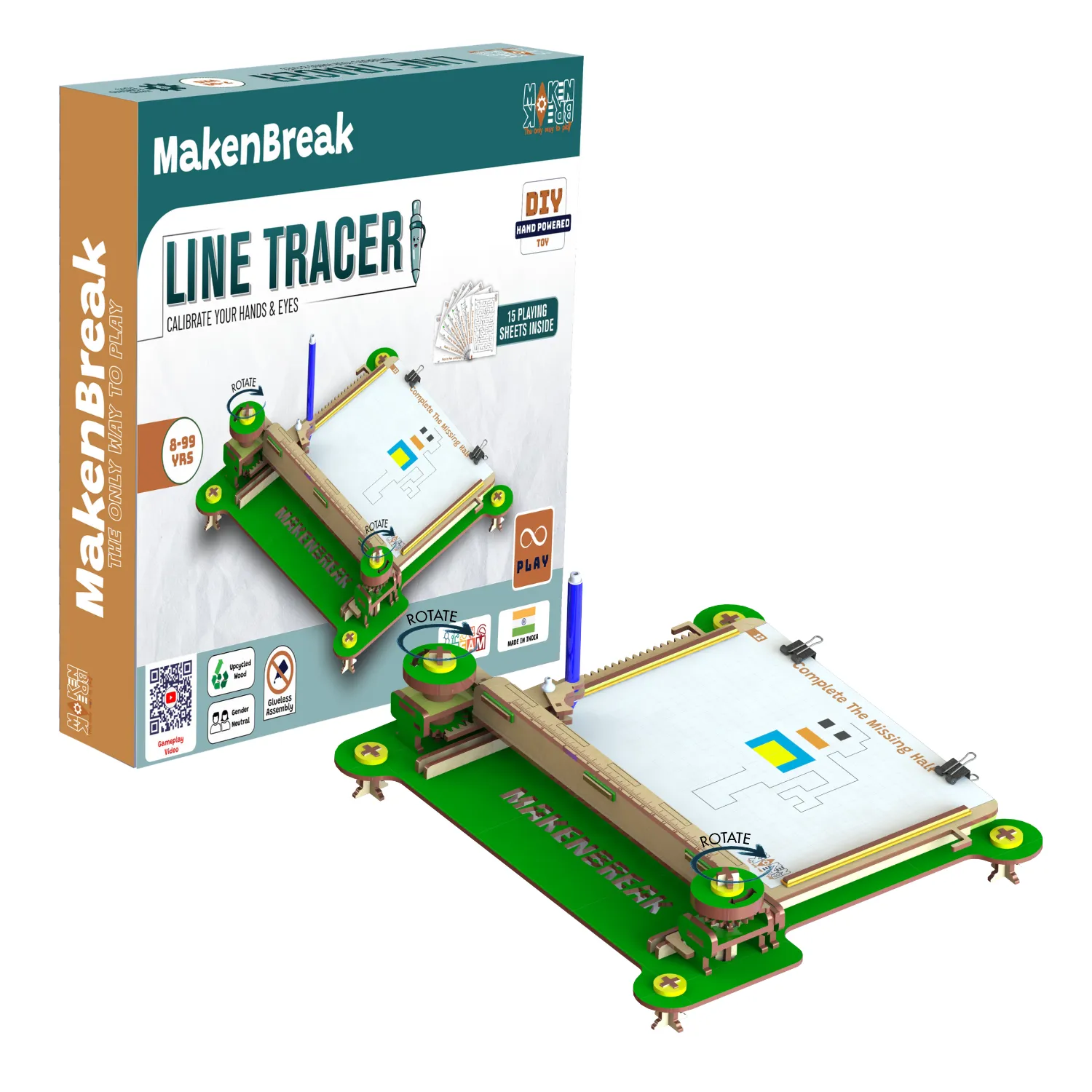 DIY STEM Line Tracer Construction Kit