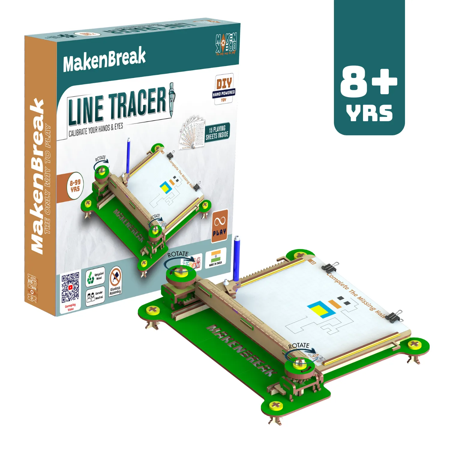 DIY STEM Line Tracer Construction Kit