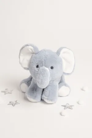 Eddie The Elephant Blue Soft Plush Toy