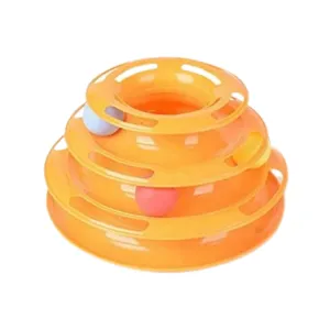 Emily Pets Interactive Tower of Tracks for Cats (Orange)