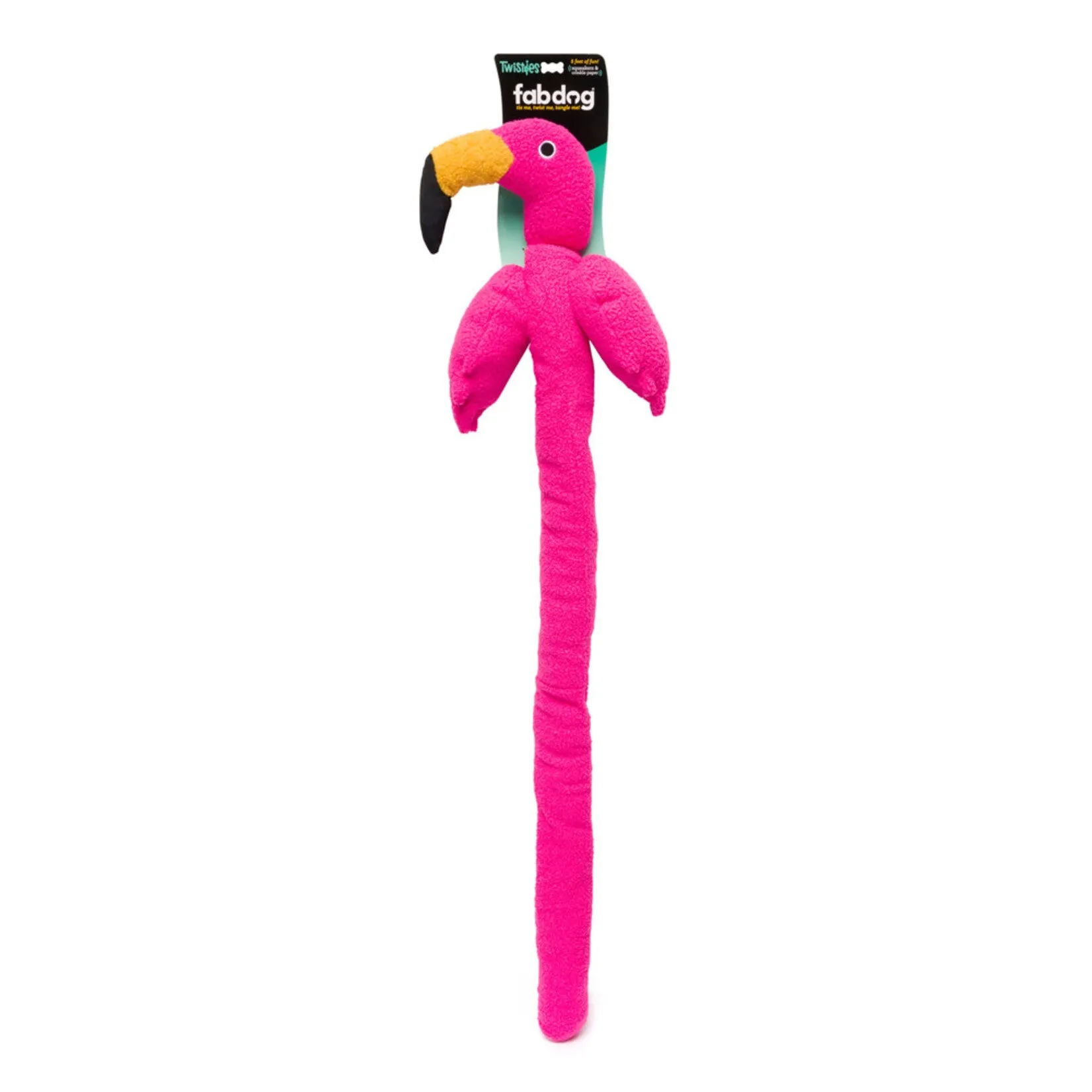 Fabdog Twisty Flamingo