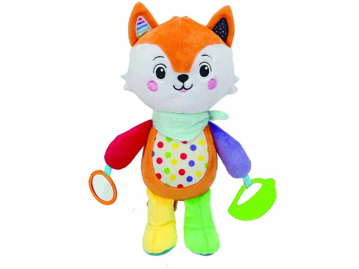 First months fox activity plush