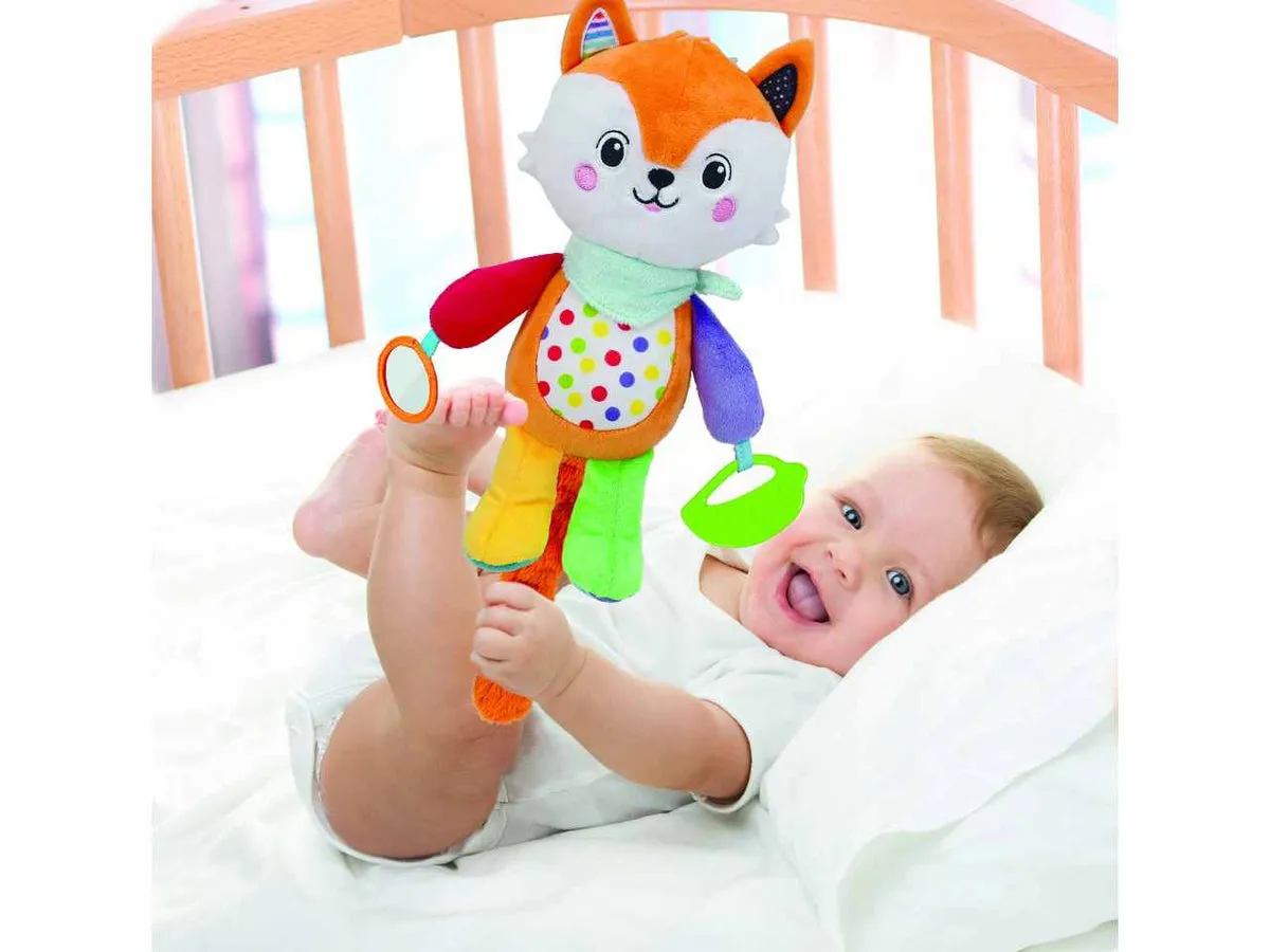 First months fox activity plush