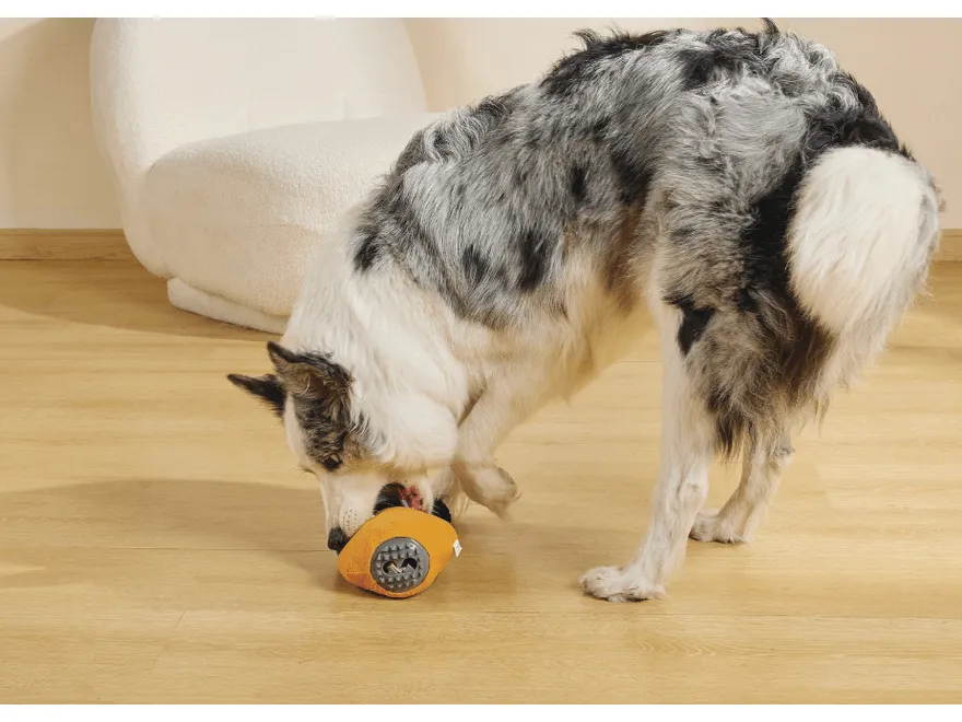 Halloween Snack Attack Dog Toy - Pumpkin