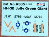 HH-3E Jolly Green Giant Helicopter Model kit 1/72 | ALM505 | Atlantis Model Co.