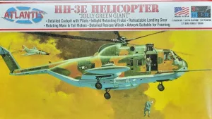 HH-3E Jolly Green Giant Helicopter Model kit 1/72 | ALM505 | Atlantis Model Co.