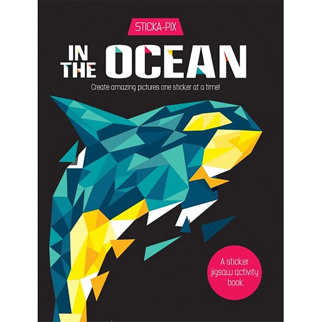 In the Ocean-Sticker Jigsaw Book