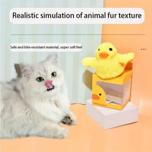 Interactive Electric Cat Toys Realistic Sound Flapping Wings