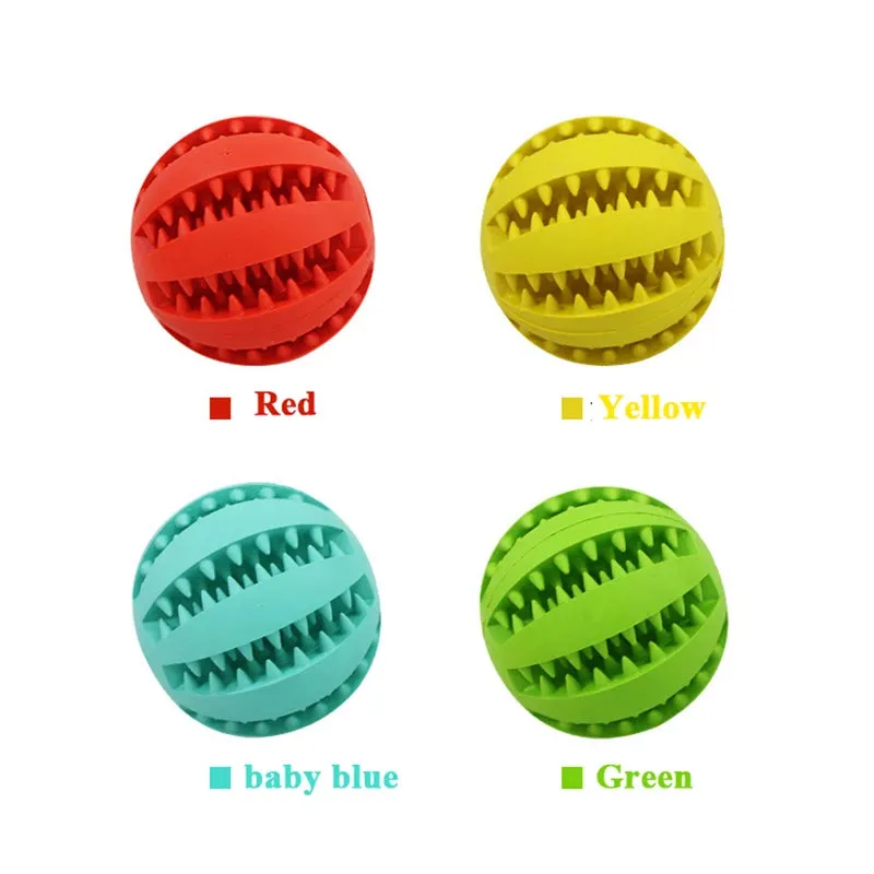 Interactive Rubber Ball for Dogs and Cats – Meet Chew & Play! 🐾🎾