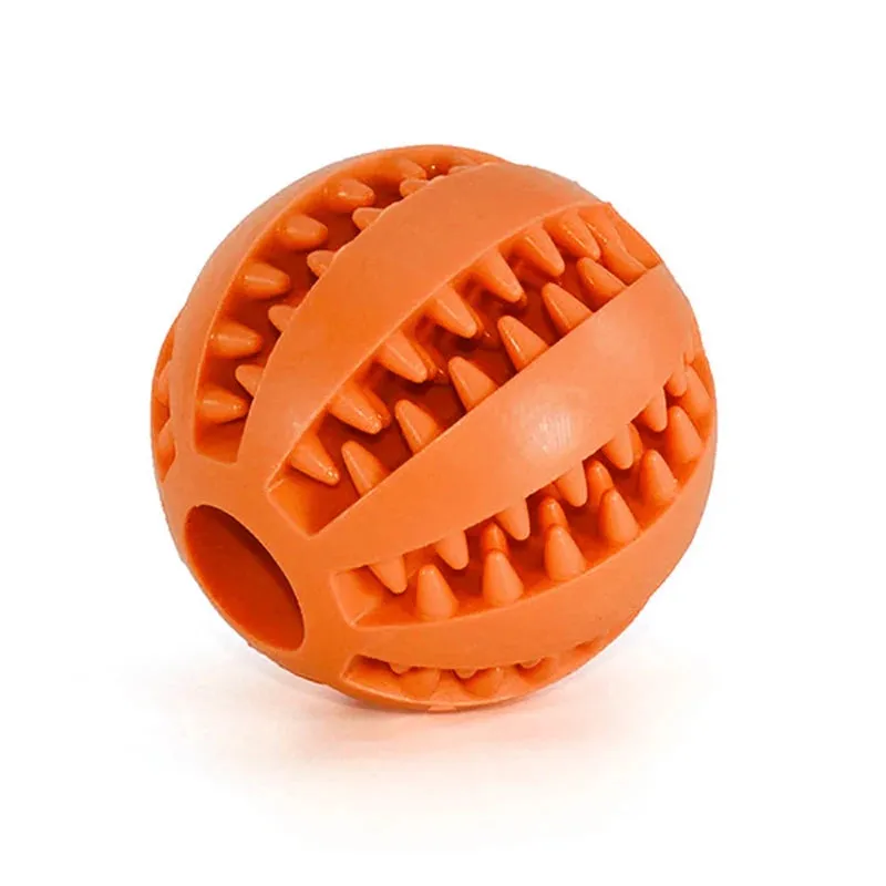 Interactive Rubber Ball for Dogs and Cats – Meet Chew & Play! 🐾🎾