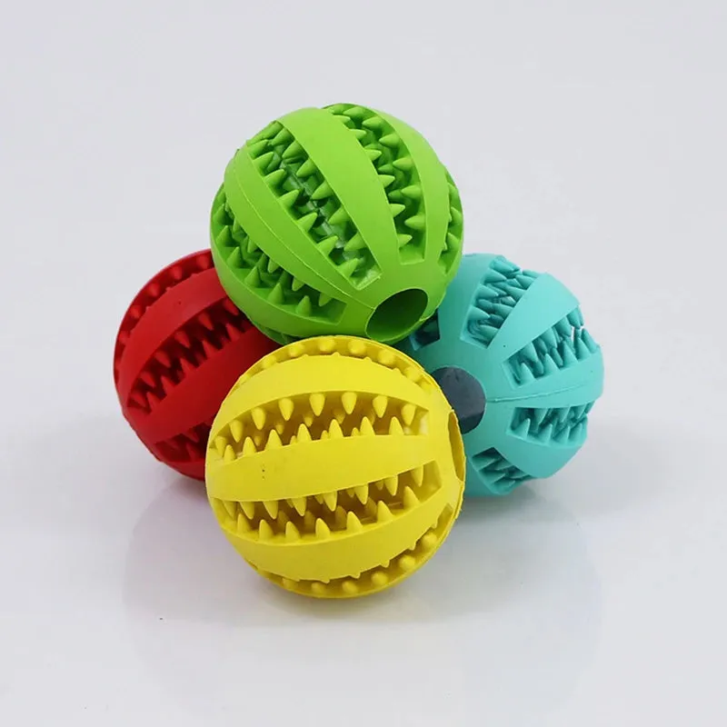 Interactive Rubber Ball for Dogs and Cats – Meet Chew & Play! 🐾🎾