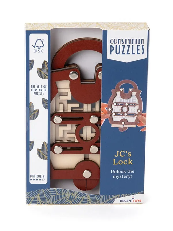 JC's Lock - Brain Teasers - Riddles - Recent Toys