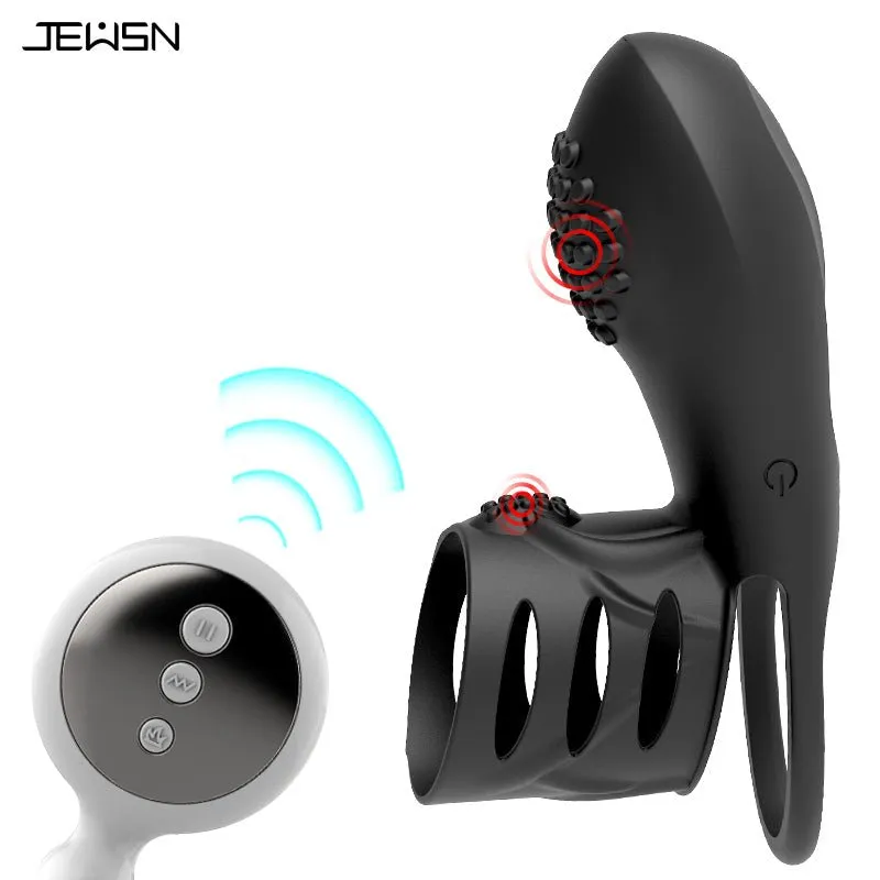 Jeusn Durable Resonance Vibration Locking Cock Ring