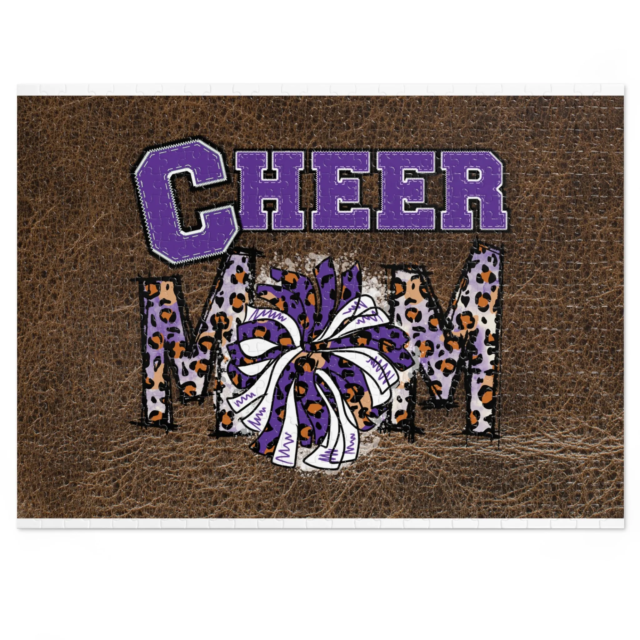 Jigsaw Puzzle, Cheer Mom, Personalised/Non-Personalised (30, 110, 252, 500,1000-Piece)