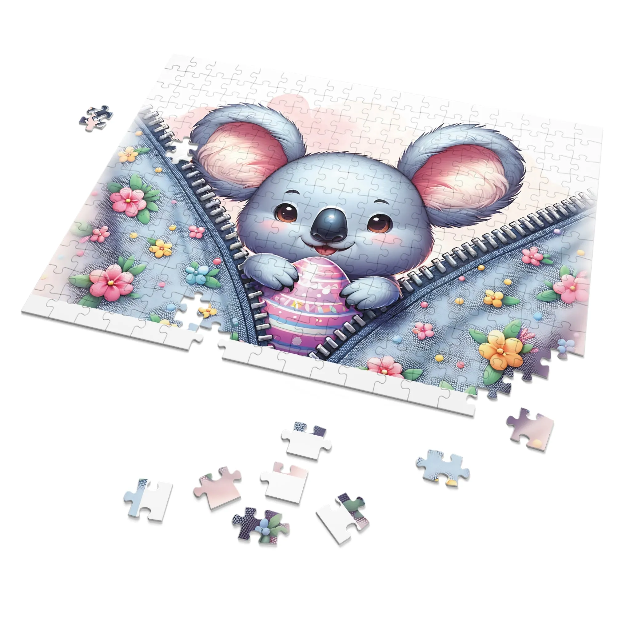 Jigsaw Puzzle, Easter, Koala, Personalised/Non-Personalised (30, 110, 252, 500,1000-Piece)