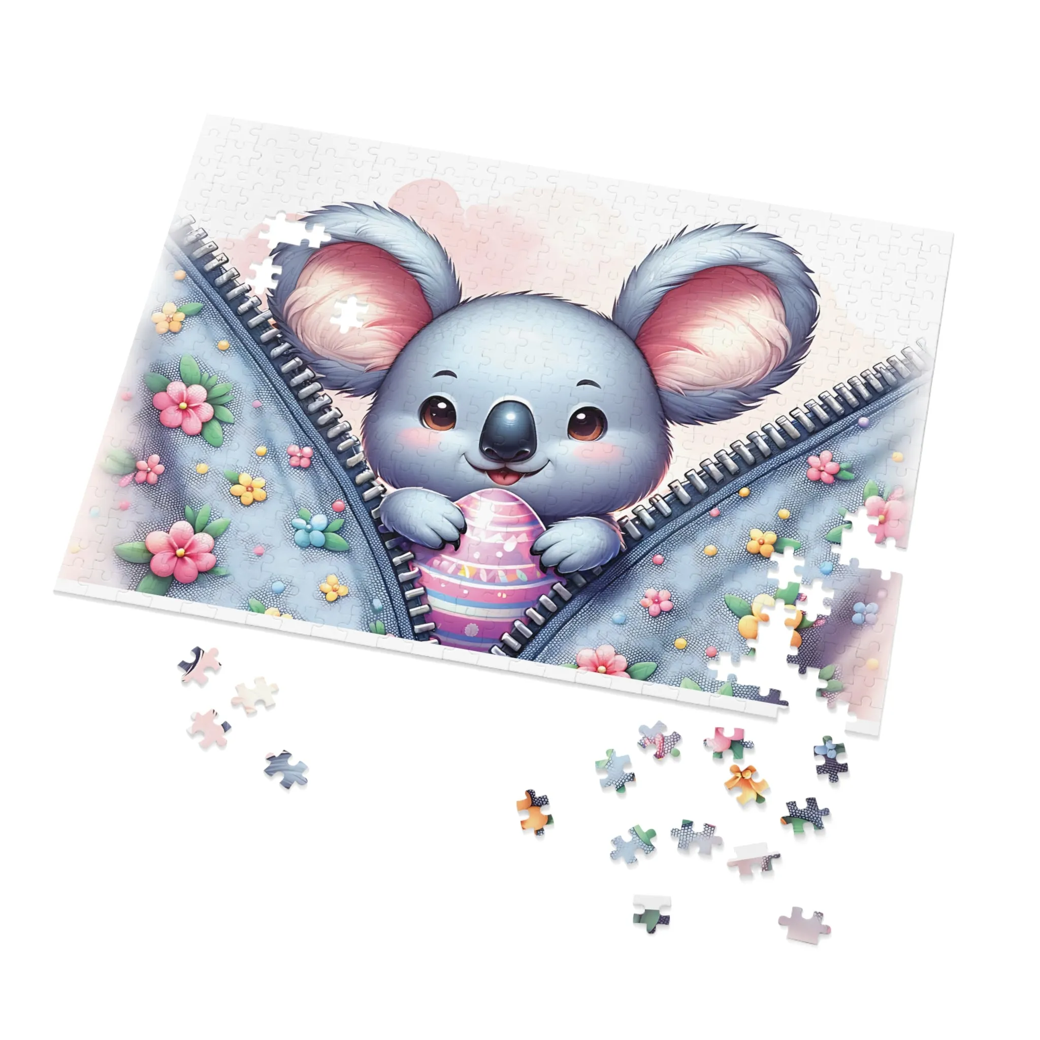 Jigsaw Puzzle, Easter, Koala, Personalised/Non-Personalised (30, 110, 252, 500,1000-Piece)