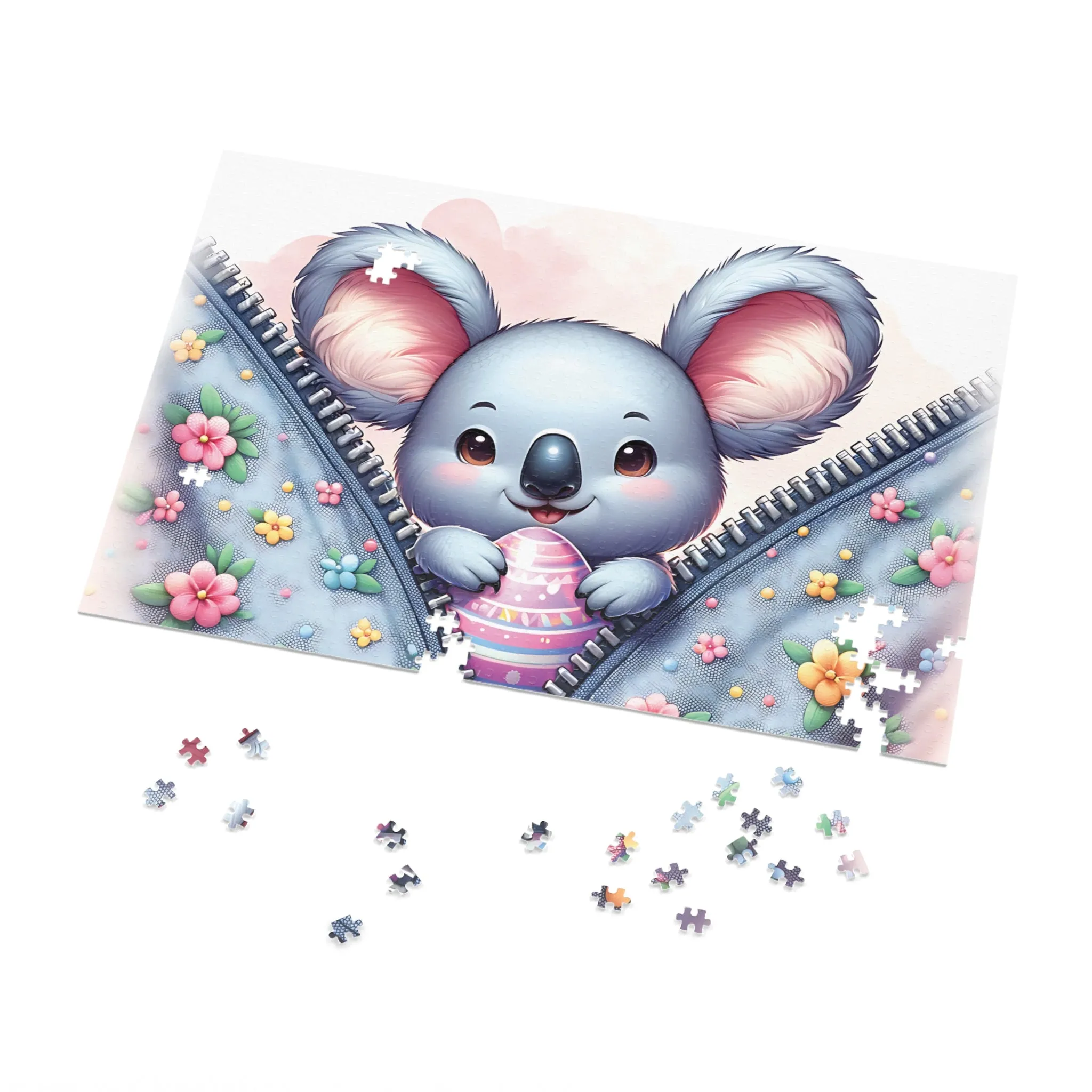 Jigsaw Puzzle, Easter, Koala, Personalised/Non-Personalised (30, 110, 252, 500,1000-Piece)