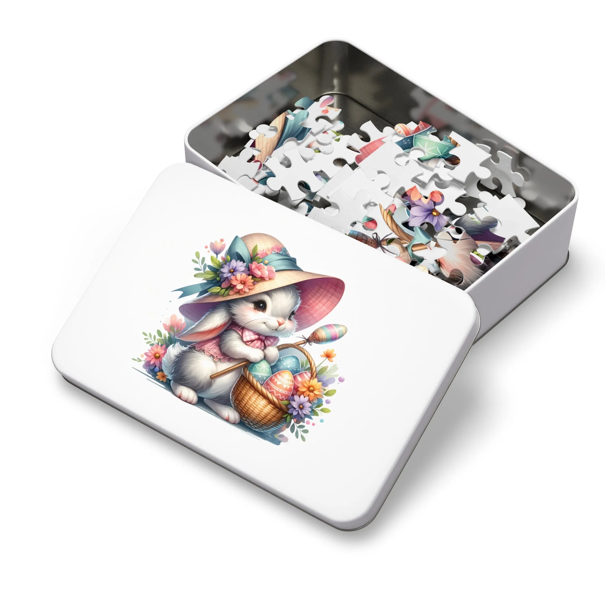 Jigsaw Puzzle, Easter Rabbit, Personalised/Non-Personalised (30, 110, 252, 500,1000-Piece)