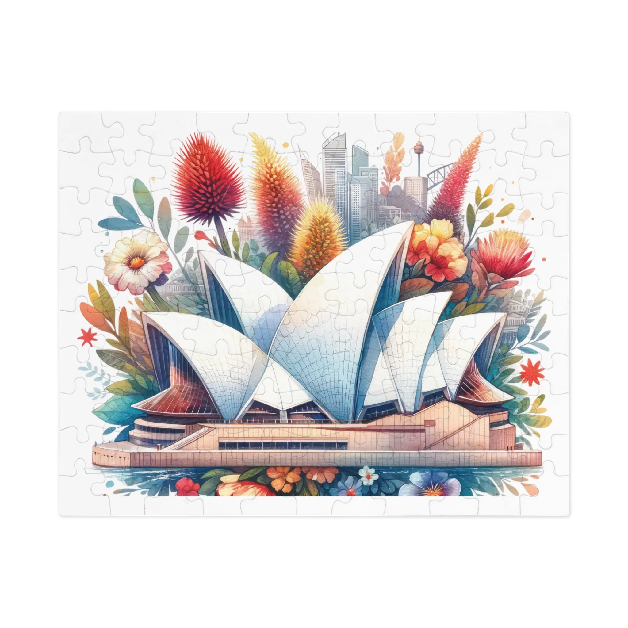 Jigsaw Puzzle, Sydney Opera House, Australia, Personalised/Non-Personalised (30, 110, 252, 500,1000-Piece)