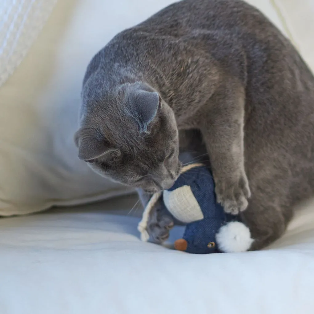 Kazoo Big Ears Mouse Cat Toy