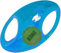 Kong Jumbler Football Toy for Dogs (Sea Blue)