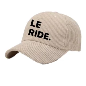 Le Ride. Corduroy Caps Cream