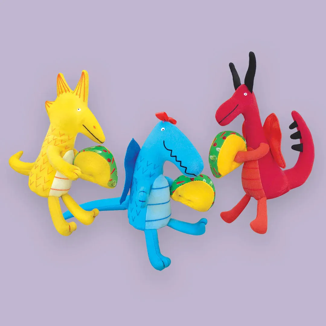 MerryMakers: Dragons Love Tacos Mini Plush Set