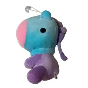 NWOT New BTS21 Line Friends Plushie "MANG" blue-purple horse plushie doll BTS 21 stuff toys approx 10"