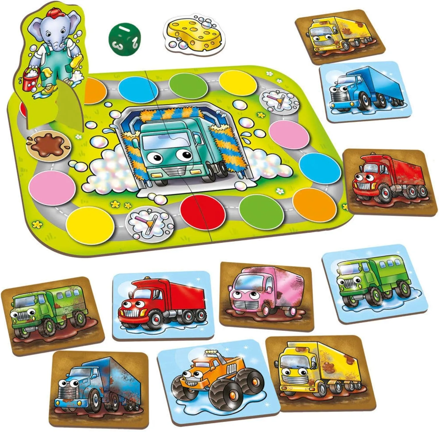 Orchard Toys Mucky Trucks Game