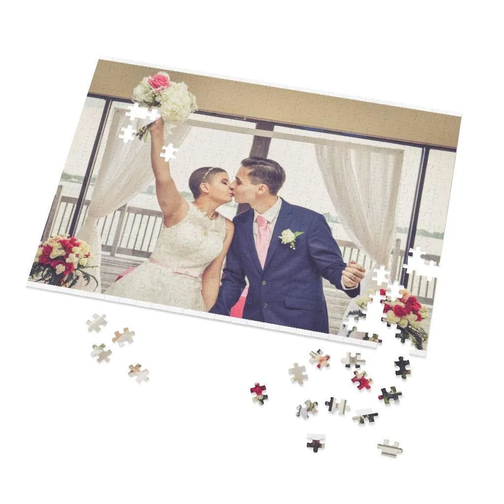 Personalized Photo Puzzle: Perfect Anniversary Gift for Couples or First Anniversary Surprise, Custom Photo Gift