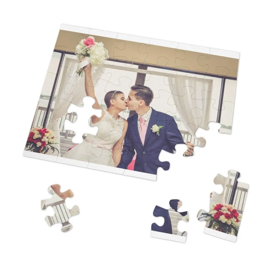 Personalized Photo Puzzle: Perfect Anniversary Gift for Couples or First Anniversary Surprise, Custom Photo Gift