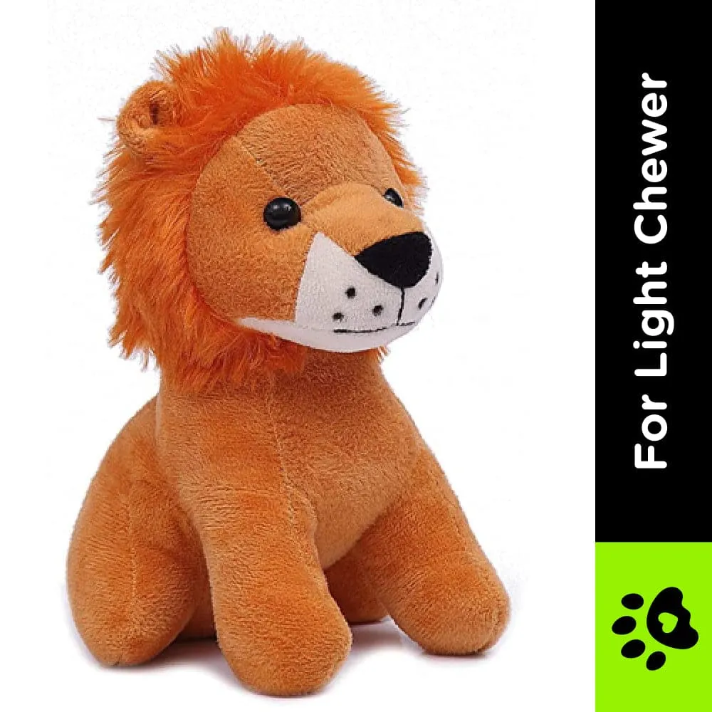 Pet And Parents Baby Lion Toy for Dogs (Brown)