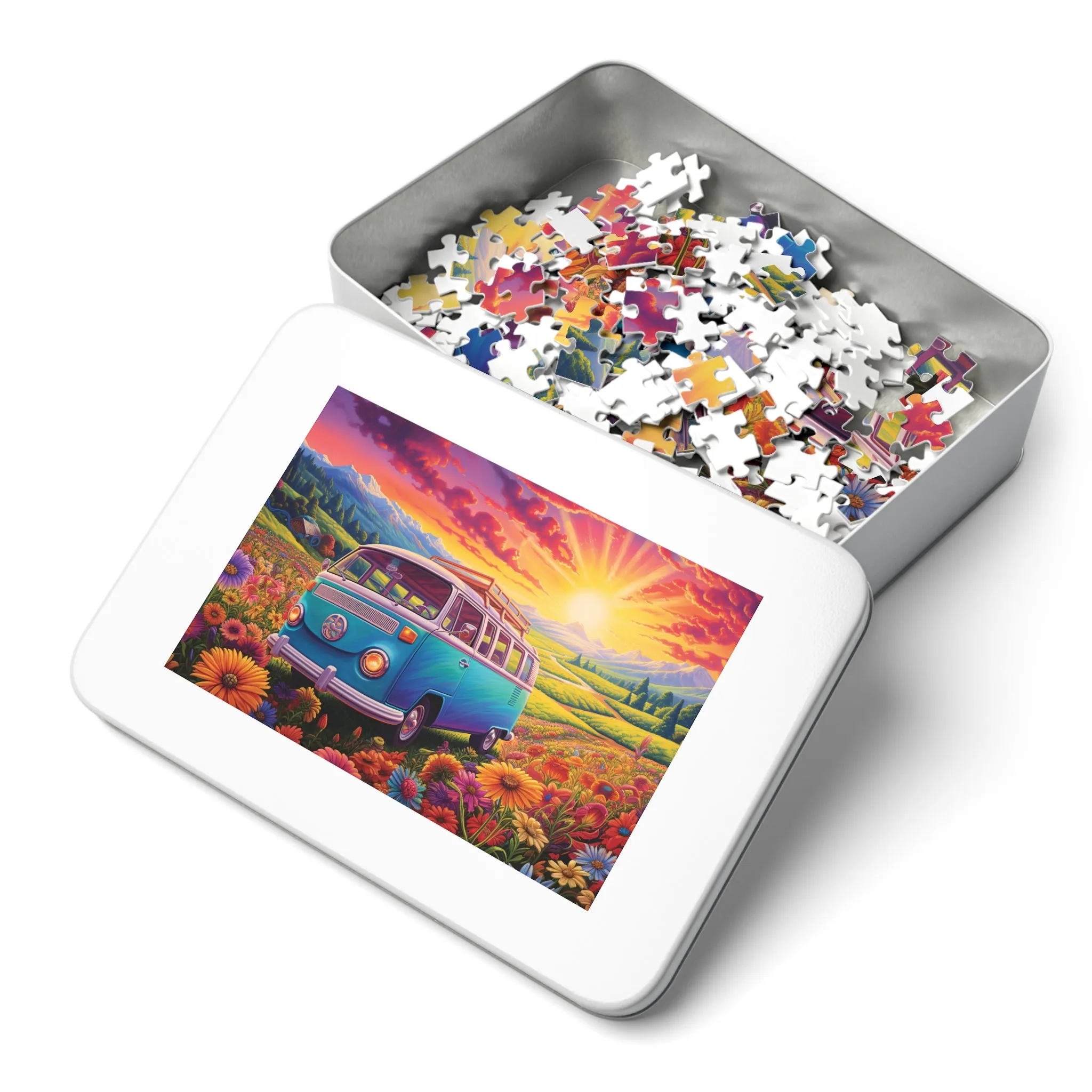 Puzzle, Combi Van, Personalised/Non-Personalised (30, 110, 252, 500,1000-Piece) awd-628