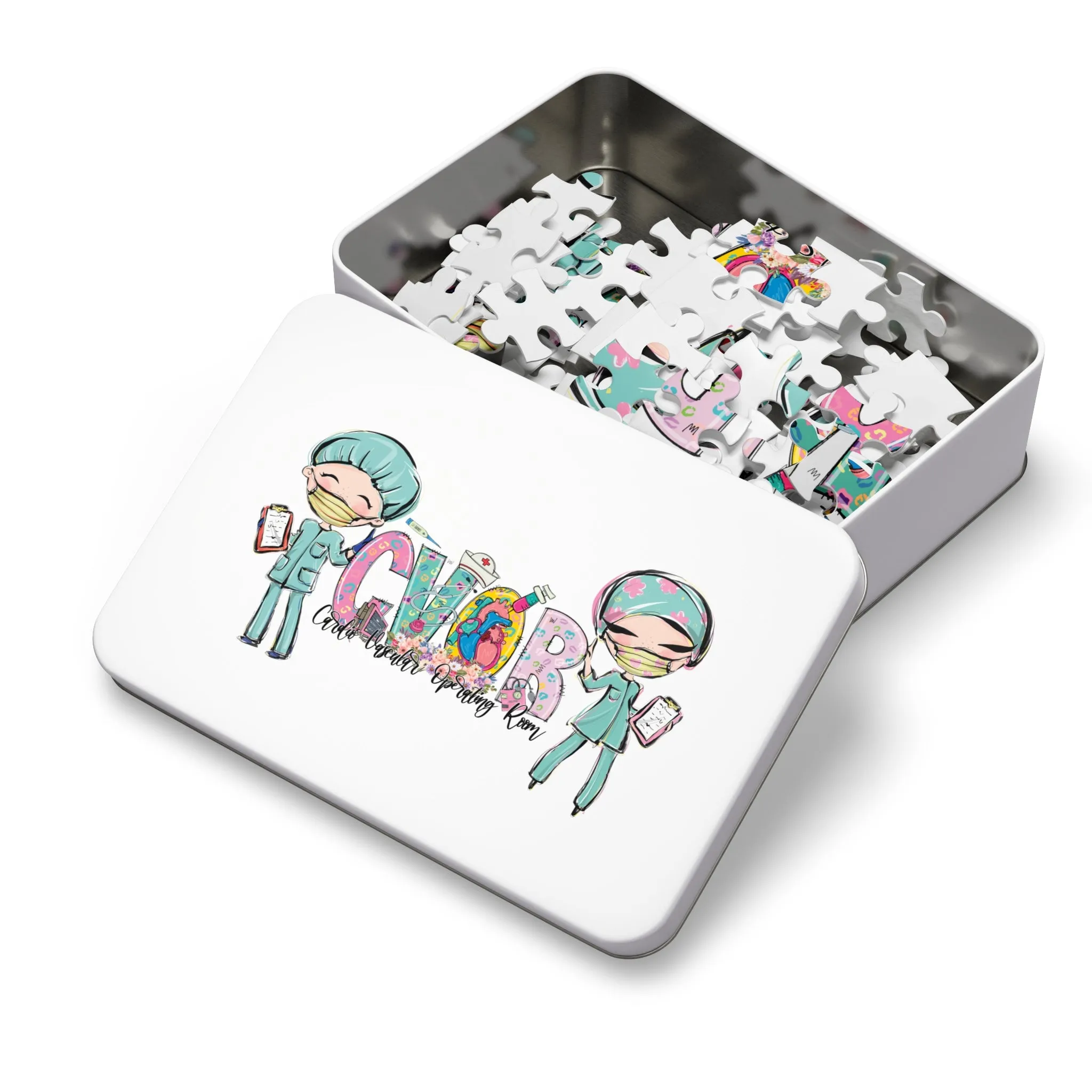 Puzzle, Nurse, CVOR, Personalised/Non-Personalised (30, 110, 252, 500,1000-Piece) awd-620